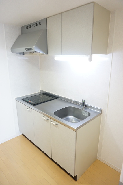 キッチン　★★１口ＩＨコンロのシステムキッチン★★※同タイプ参考写真
