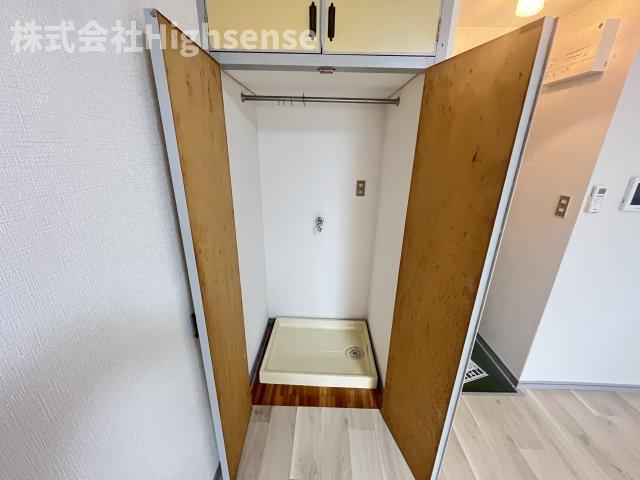 収納　たっぷりとした収納スペースです