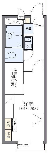 レオパレス和の間取り写真