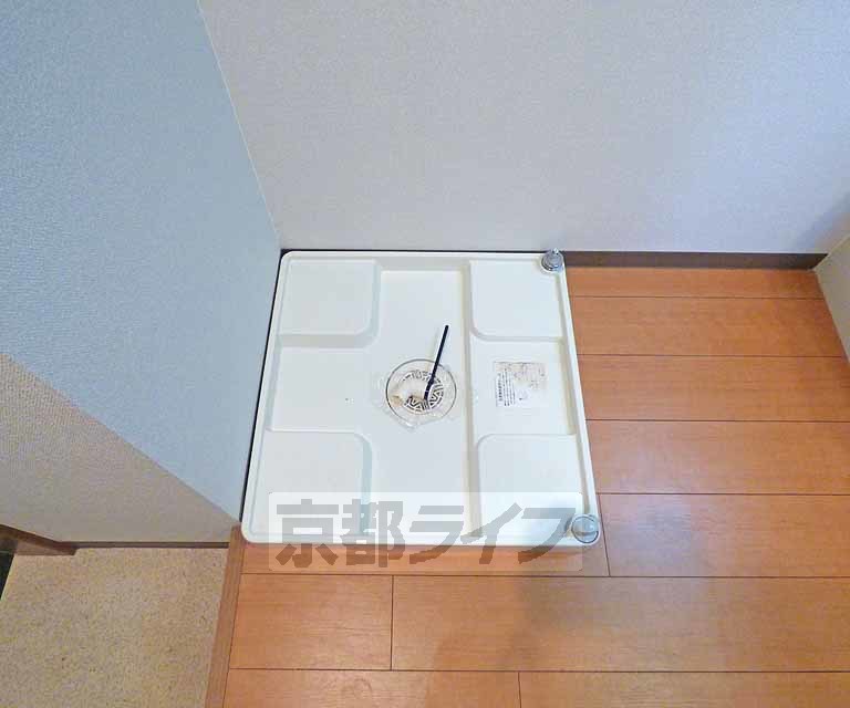 その他設備　洗濯機が置けます。