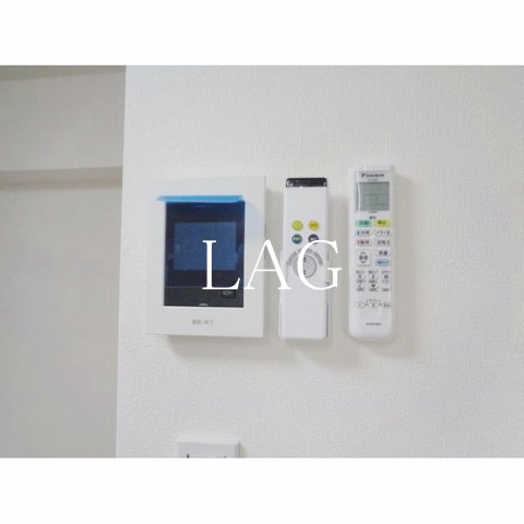 セキュリティ　モニター付インターホンです。