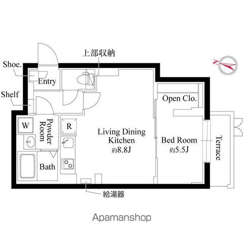 アバンティア西新宿Iの間取り写真
