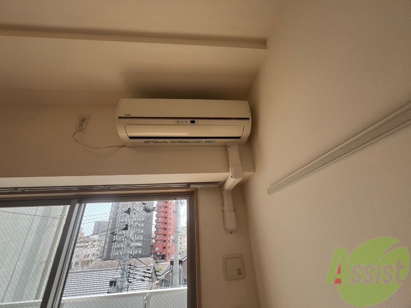 その他設備　エアコン付きで暑い夏も寒い冬も快適に過ごせます