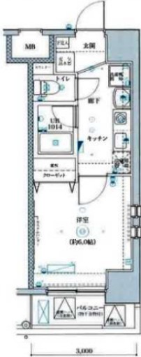 スパシエルクス大宮の間取り写真