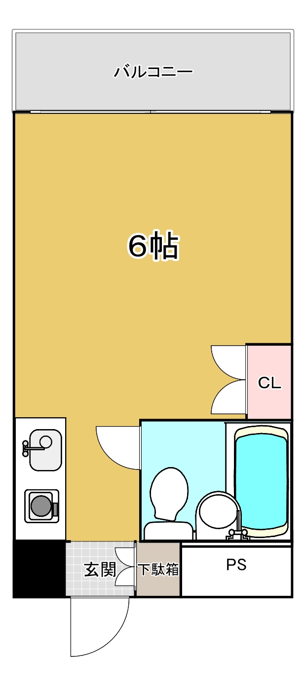 TBM南方の間取り写真