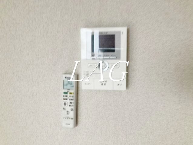 セキュリティ　モニター付きインターホンです。