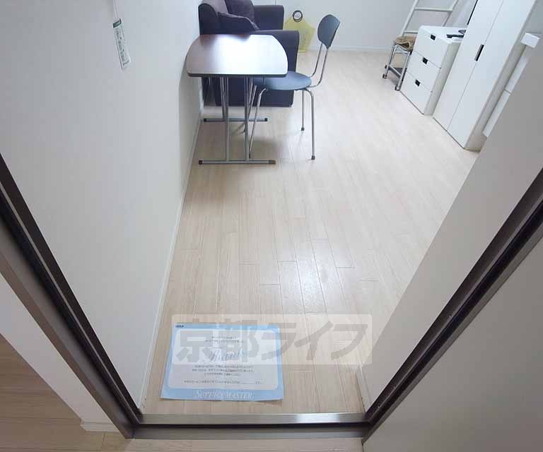 玄関　・お部屋探しは京都ライフまで・