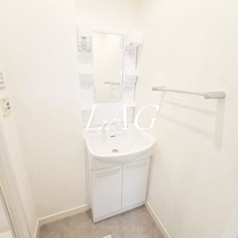 洗面設備　洗面台です。