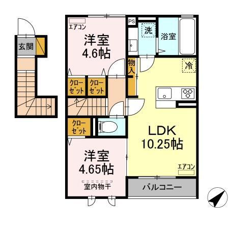 ヴァンベールの間取り