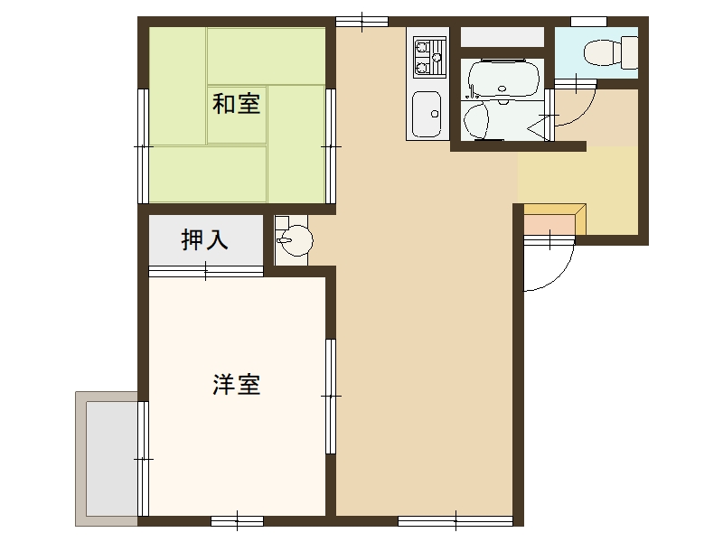 アーバンハイツの間取り