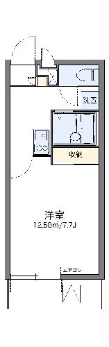 レオパレスレユール樹の間取り