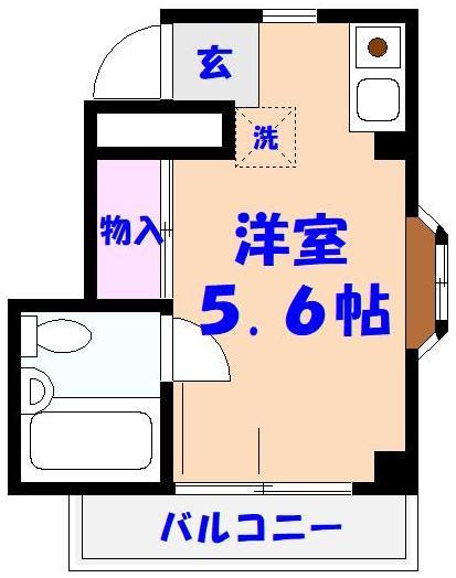 ＫＥ２番館の間取り