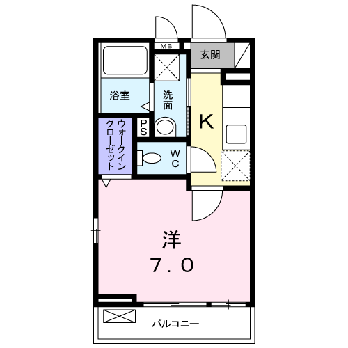 サンモールの間取り