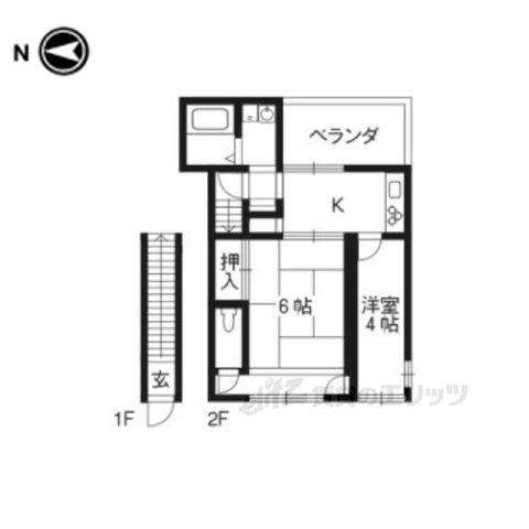 コートダジュール京都の間取り