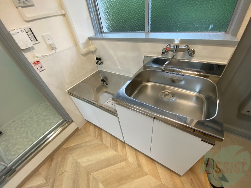 キッチン　キッチンは洗い場が大きくて使いやすそうです。