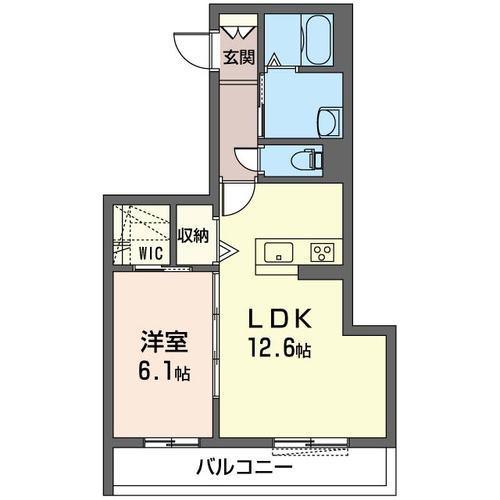 川口市柳崎のマンションの間取り