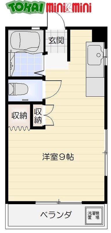 メゾン飛鳥の間取り