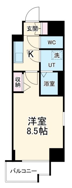 ファステート名古屋駅前アルティスの間取り