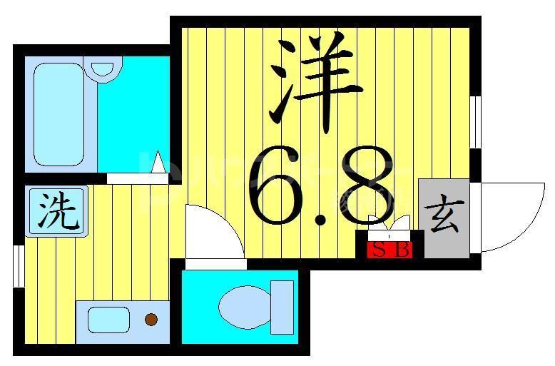 アペックス堀切菖蒲園の間取り