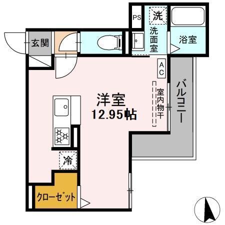 Ｄ－Ｈｉｌｌｓ城北IIの間取り