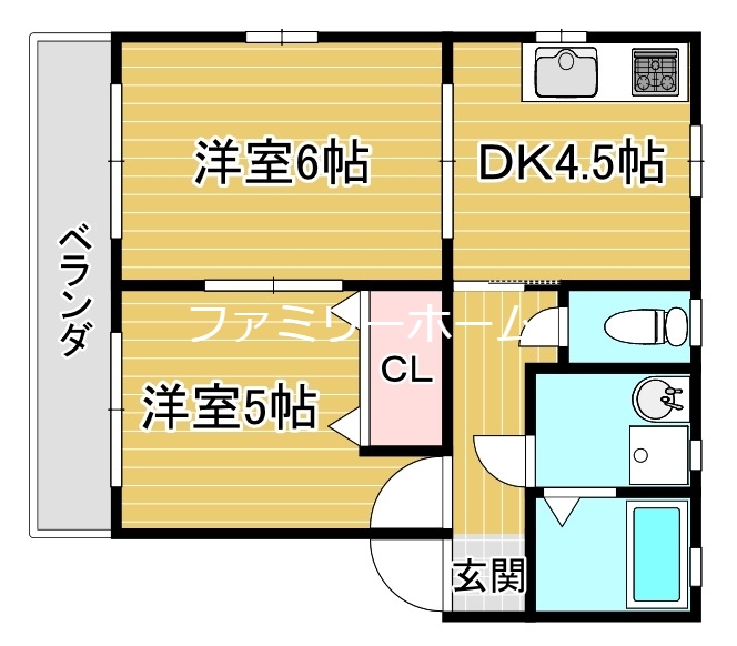 フォレストレイクの間取り