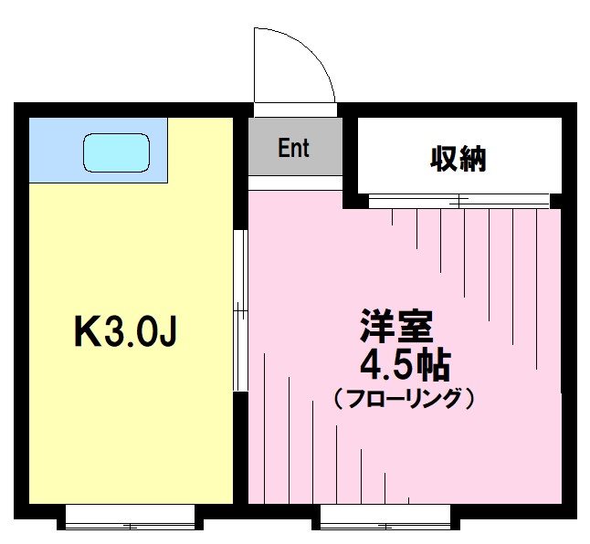 渋谷区大山町のマンションの間取り