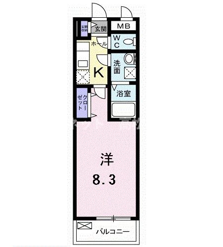 【プラシード・アルバの間取り】