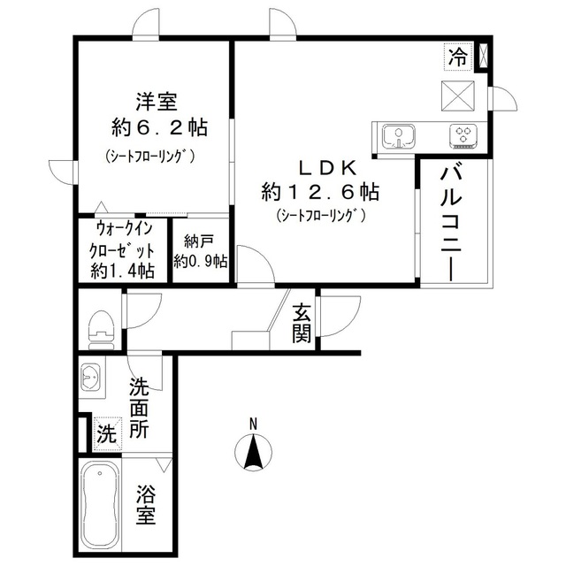 Ｖｉｔａ　ｓｅｒｅｎａの間取り