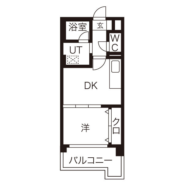 【ハイリスベーネ池下の間取り】