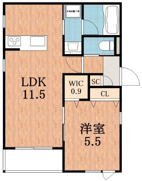 HEBEL MAISON OSAKA PORTの間取り