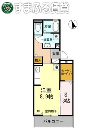 D-room桜樹の間取り