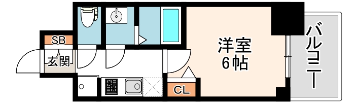 【アドバンス大阪ストーリアの間取り】