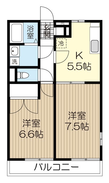 アムール　アイの間取り