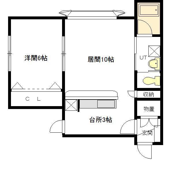 リバティ６・８の間取り