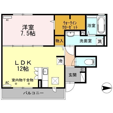 グラシアの間取り