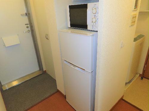 その他　電子レンジ、冷蔵庫完備