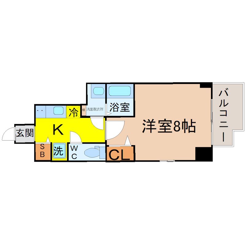 ファステート名古屋駅前アルティスの間取り