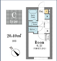 杉並区荻窪のマンションの間取り