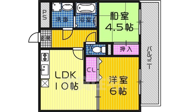 パストラルクールの間取り