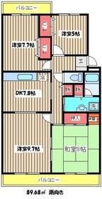 ライトコート斉藤IIの間取り