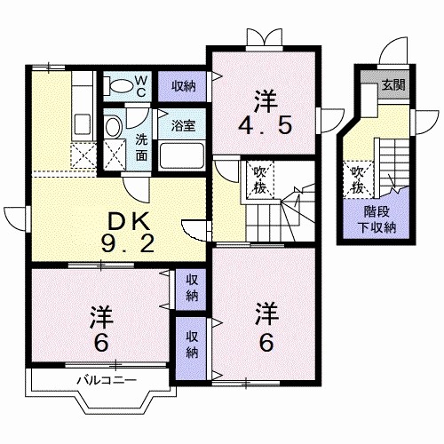 グランエストIVの間取り