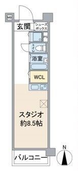 アトランティス津田沼Iの間取り