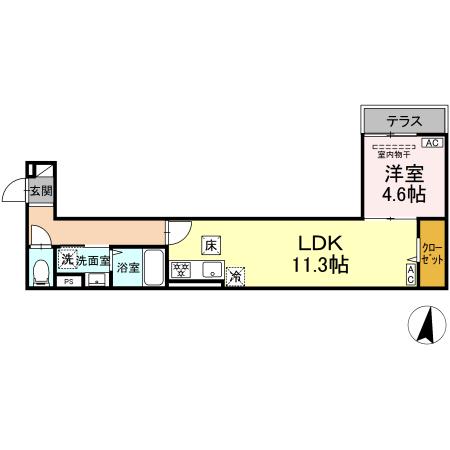 グラナーデ徳丸の間取り