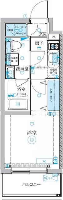 ベルシード新小岩ＡＺの間取り