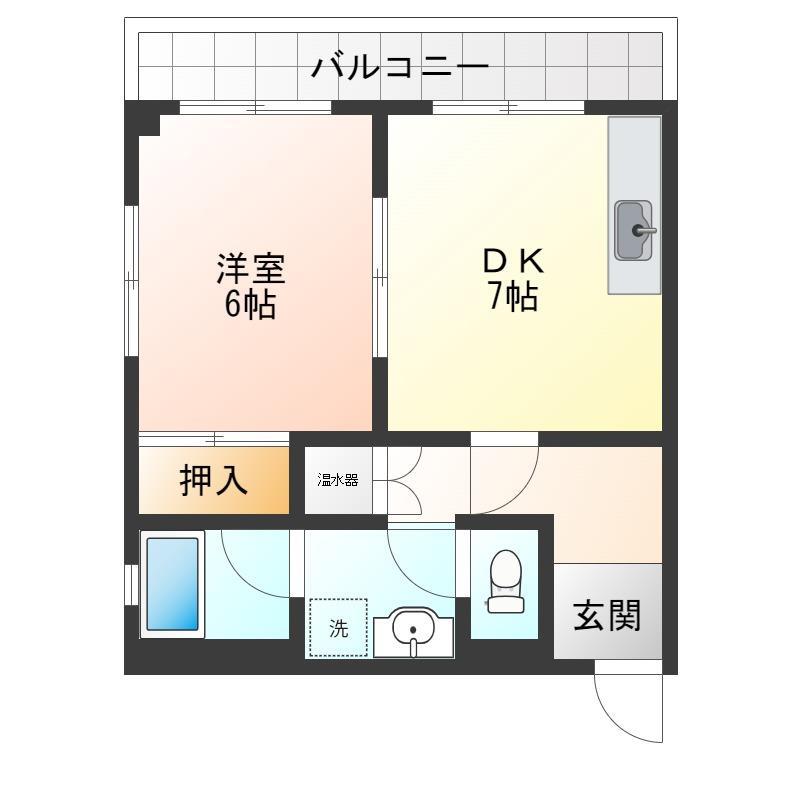 アシスト第６青森マンションの間取り