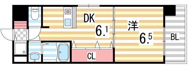 ジャルダン学研住道の間取り