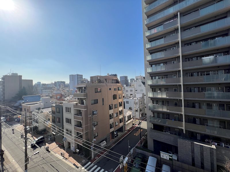 【台東区松が谷のマンションの眺望】