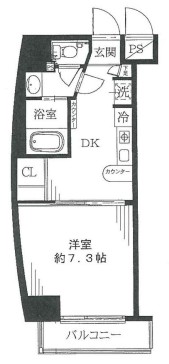 横浜市保土ケ谷区保土ケ谷町のマンションの間取り