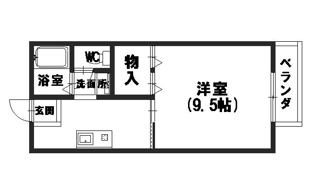 メゾンパストラルの間取り