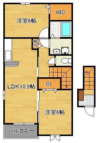 ロワンテール　Iの間取り